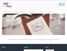 Tablet Screenshot of amigadanoiva.com